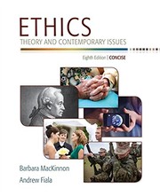 Cover of Ethics by Barbara MacKinnon