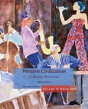 Front cover of Western Civilization, A Brief History, Volume II by Marvin Perry