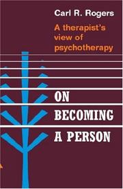 Cover of On Becoming a Person by Rogers, Carl R.