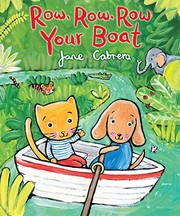 Cover of Row, row, row your boat by Jane Cabrera