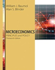 Front cover of Microeconomics by William J. Baumol