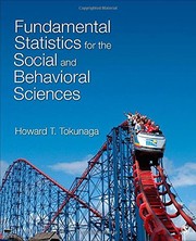 Front cover of Fundamental Statistics for the Social and Behavioral Sciences by Howard T. Tokunaga