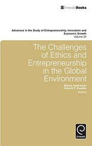 Front cover of The Challenges of Ethics and Entrepreneurship in the Global Environment by Sherry Hoskinson