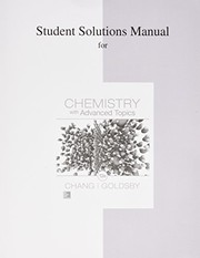 Front cover of Student Solutions Manual for Chang Chemistry With Advanced Topics by Raymond Chang