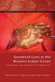 Front cover of Gendered Lives in the Western Indian Ocean by Erin E. Stiles