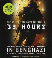 Cover of 13 hours by Mitchell Zuckoff