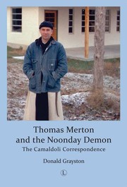 Front cover of Thomas Merton and the noonday demon by Donald Grayston