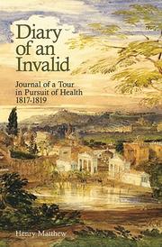 Cover of The diary of an invalid by Henry Matthews