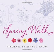 Cover of Spring Walk by Virginia Brimhall Snow