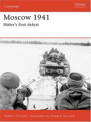 Cover of Moscow 1941 by Robert Forczyk