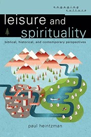 Front cover of Leisure and Spirituality by Paul Heintzman