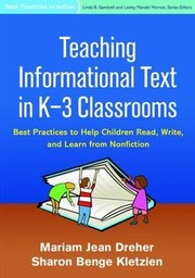 Front cover of Teaching Informational Text in K-3 Classrooms by Mariam Jean Dreher