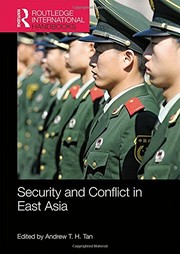 Front cover of Security and Conflict in East Asia by Andrew T. H. Tan