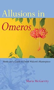 Front cover of Allusions in Omeros by Maria McGarrity