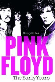 Cover of Pink Floyd by Barry Miles