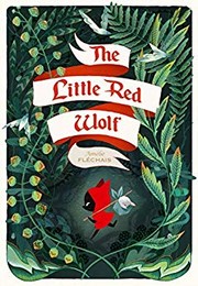 Cover of The little red wolf by Amélie Fléchais
