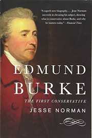 Cover of Edmund Burke by Jesse Norman