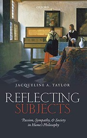 Cover of Reflecting Subjects by Jacqueline Taylor