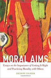 Cover of Moral Aims by Cheshire Calhoun