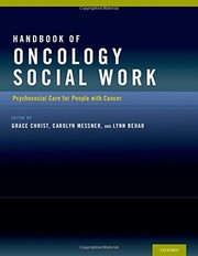 Front cover of Handbook of Oncology Social Work by Grace Christ