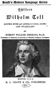 Cover of Wilhelm Tell by Friedrich Schiller