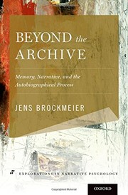 Cover of Beyond the Archive by Jens Brockmeier