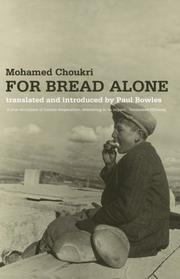 Cover of For Bread Alone by Mohamed Choukri