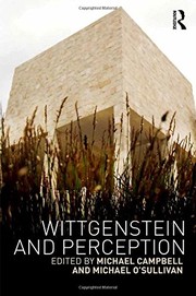 Cover of Wittgenstein and Perception by Michael Campbell