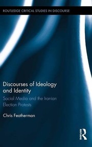 Front cover of Discourses of Ideology and Identity by Chris Featherman