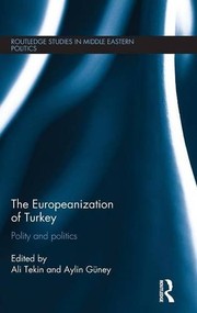 Front cover of The Europeanization of Turkey by Ali Tekin