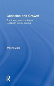 Cover of Cohesion and Growth by Willem Molle