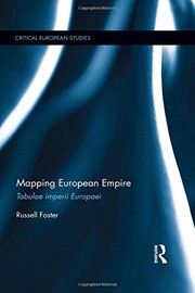 Front cover of Mapping European Empire by Russell Foster
