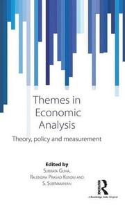 Cover of Themes in Economic Analysis by Subramanian, S.