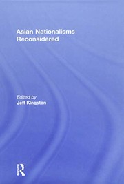 Front cover of Asian Nationalisms Reconsidered by Jeff Kingston