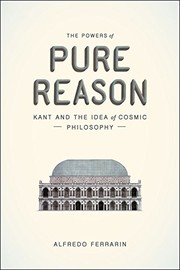 Cover of The Powers of Pure Reason by Alfredo Ferrarin