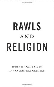 Cover of Rawls and Religion by Tom Bailey