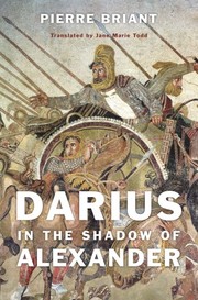 Front cover of Darius in the Shadow of Alexander by Pierre Briant