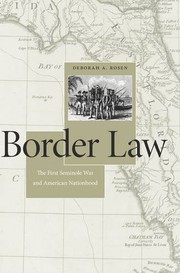 Cover of Border Law by Deborah A. Rosen
