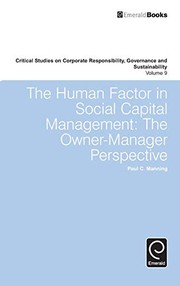Front cover of The Human Factor in Social Capital Management by Paul C. Manning