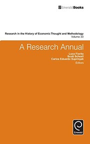 Front cover of A Research Annual by Luca Fiorito
