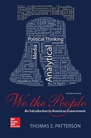 Cover of We the people by Thomas E. Patterson