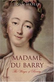 Cover of Madame DuBarry by Joan Haslip