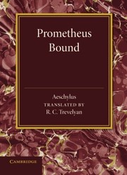 Cover of Prometheus Bound by Aeschylus