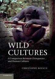 Cover of Wild cultures by Christophe Boesch