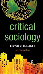 Front cover of Critical Sociology by Steven M. Buechler