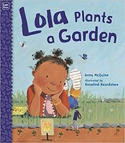 Cover of Lola plants a garden by Anna McQuinn