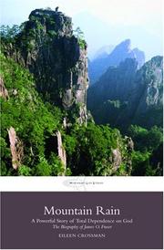 Cover of Mountain rain by Eileen Crossman