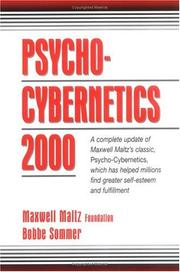 Cover of Psycho Cybernetics 2000 by Maxwell maltz foundation