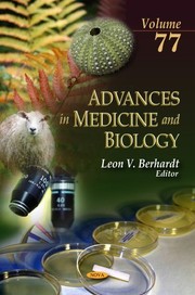 Front cover of Advances in Medicine and Biology by Leon V. Berhardt