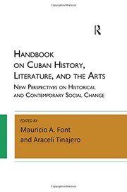 Front cover of Handbook on Cuban History, Literature, and the Arts by Mauricio A. Font